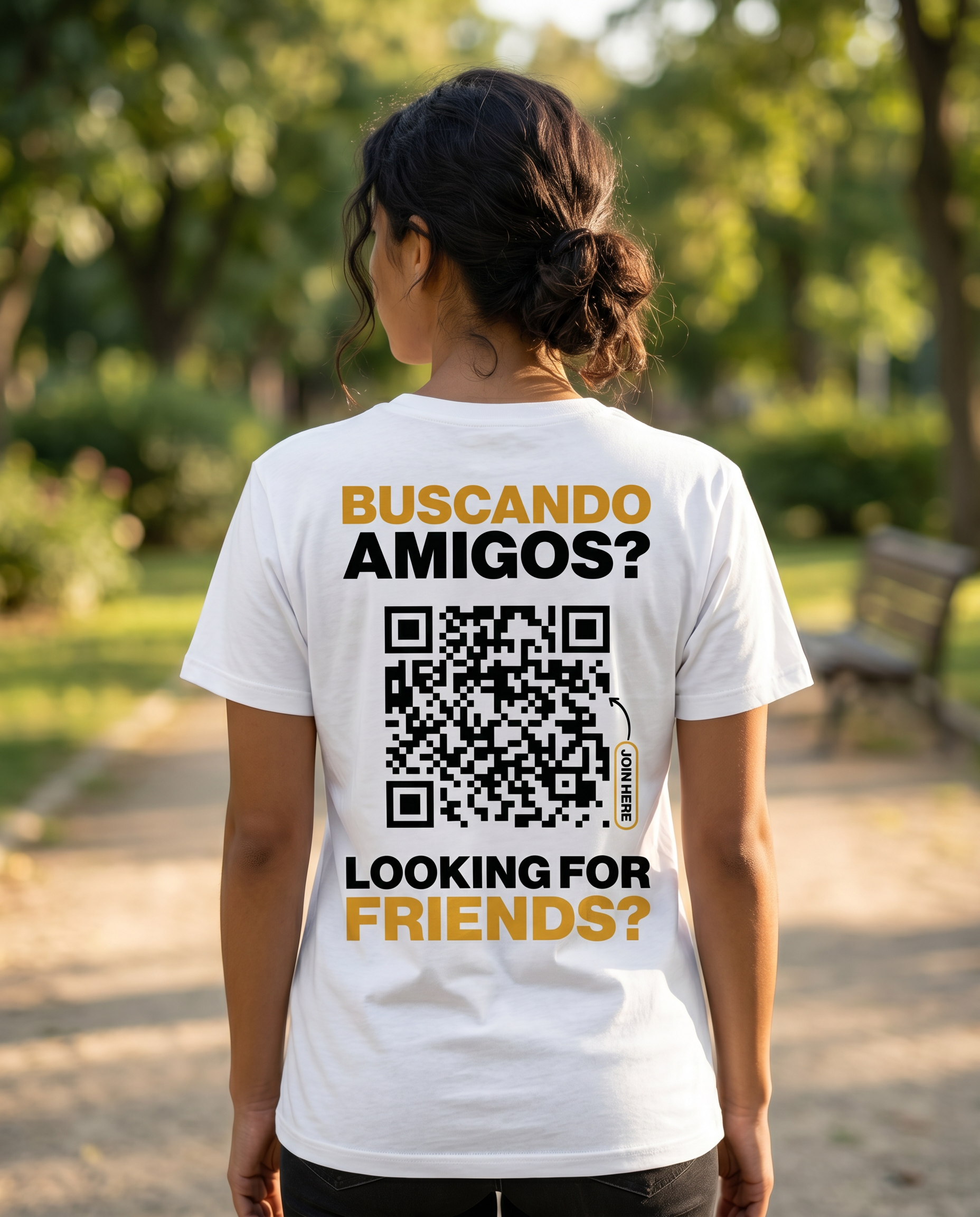 Classic QR Shirt Women - HeyInterests
