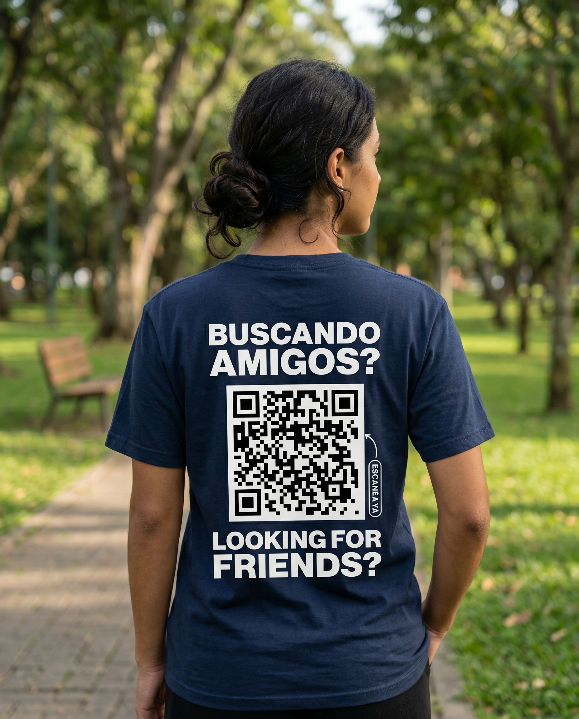 Classic QR Shirt Women - HeyInterests