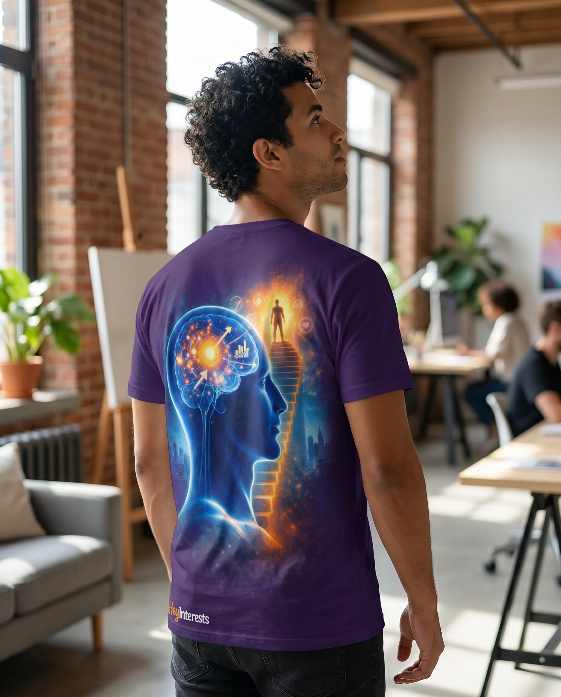 Personal Growth T-Shirt Men – HeyInterests