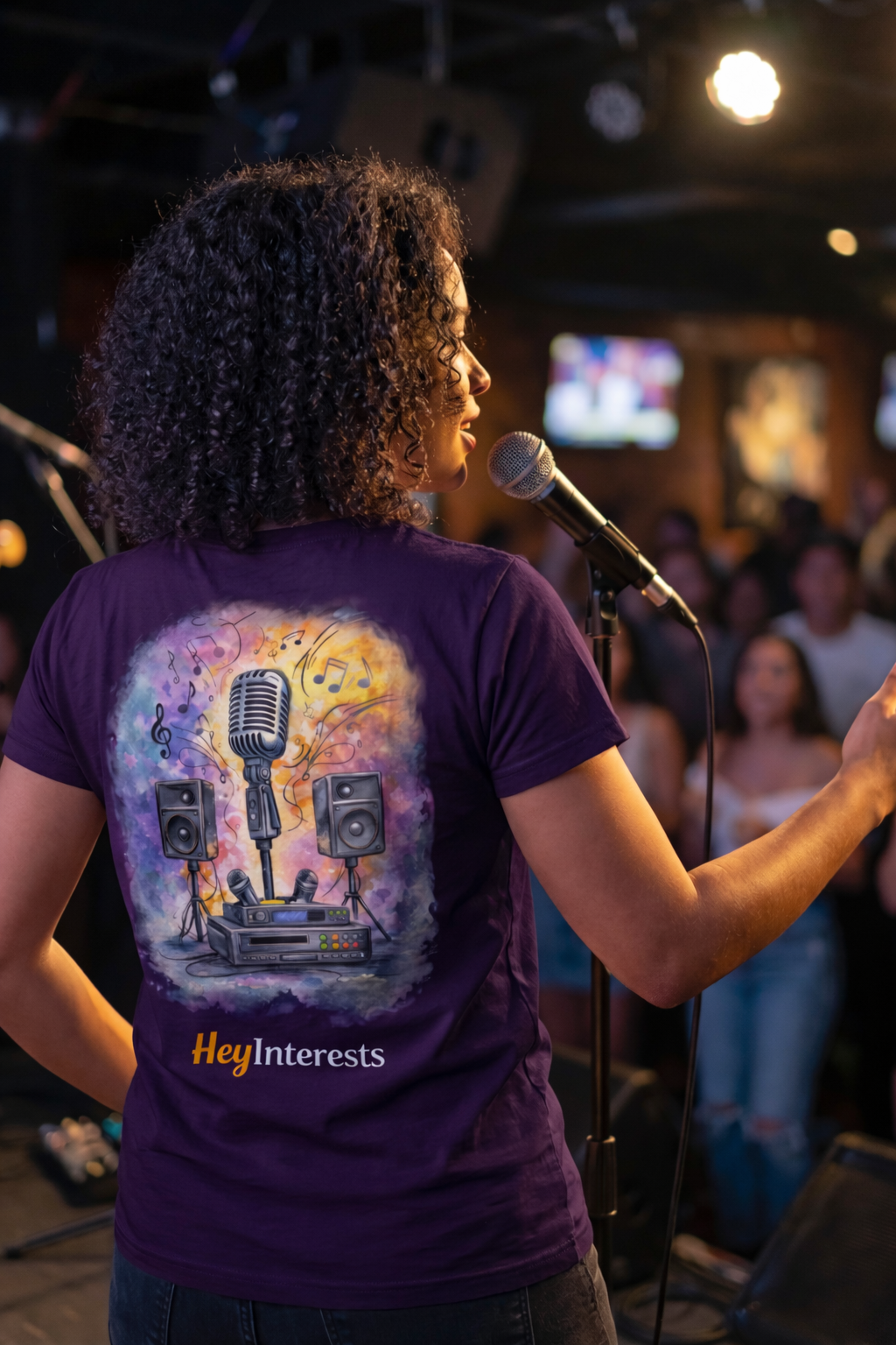 Karaoke T-Shirt Women – HeyInterests