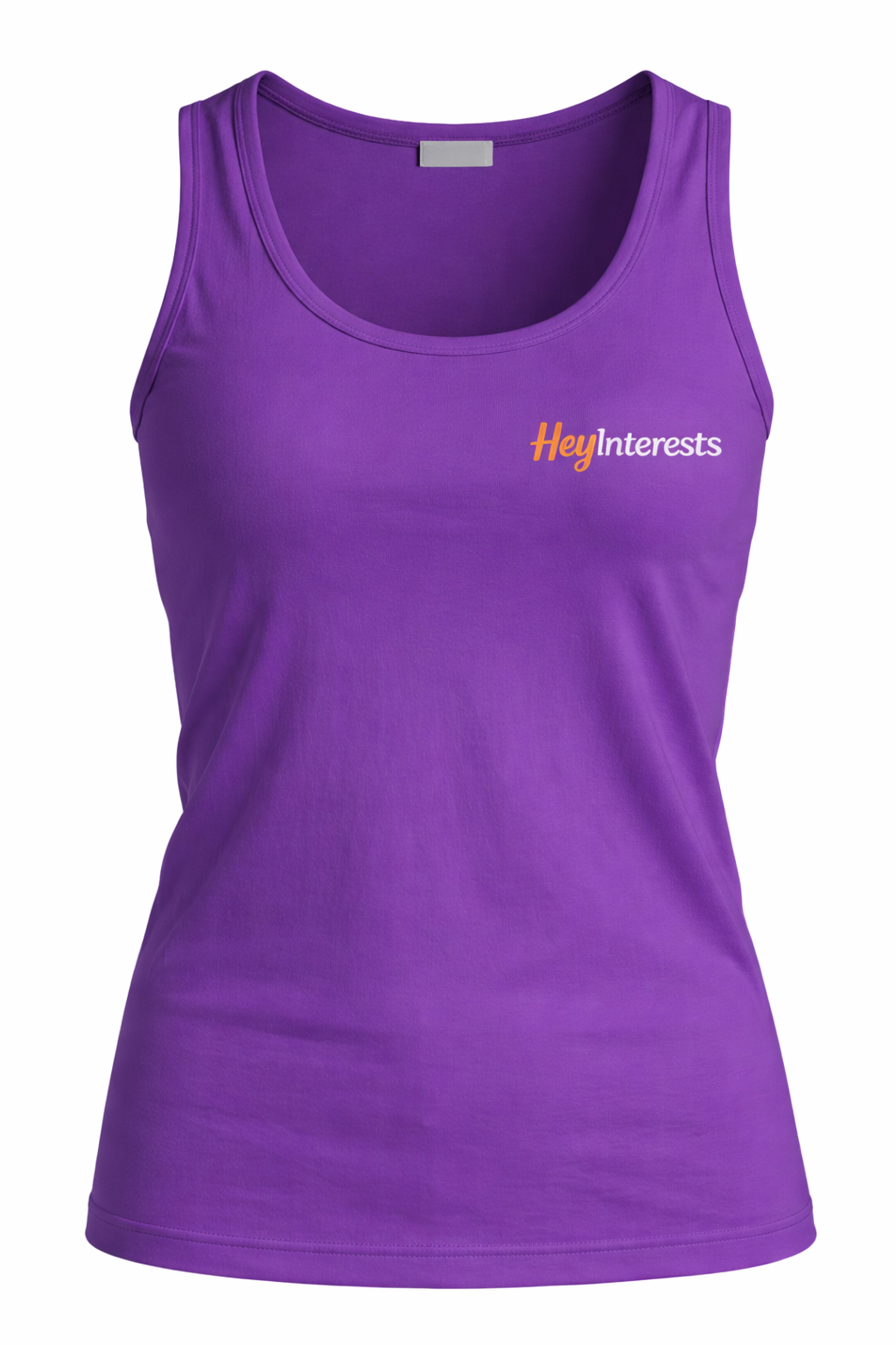 Camiseta sin mangas premium personalizable para mujer - HeyInterests