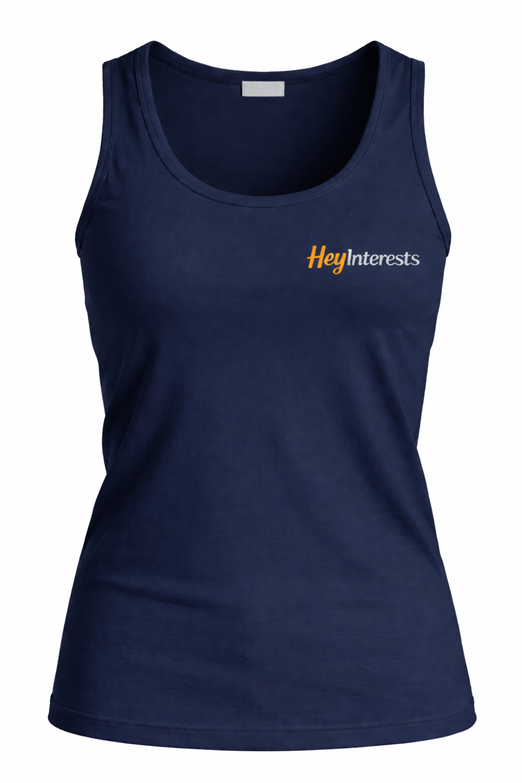 Camiseta sin mangas premium personalizable para mujer - HeyInterests
