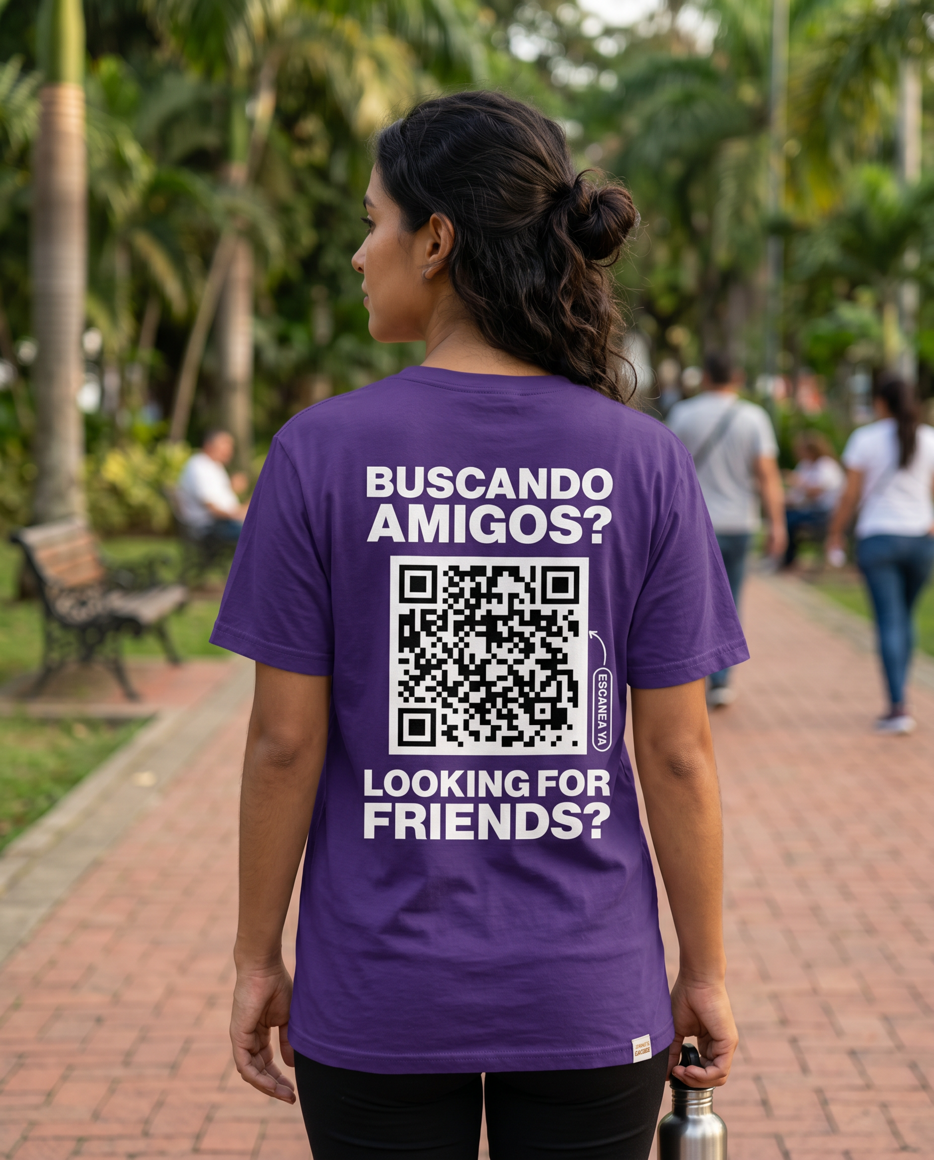 Classic QR Shirt Women - HeyInterests