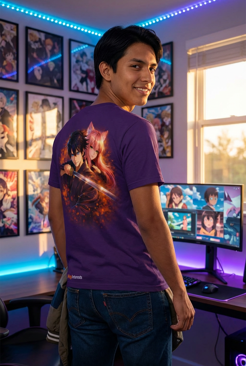 Anime T-Shirt Men – HeyInterests