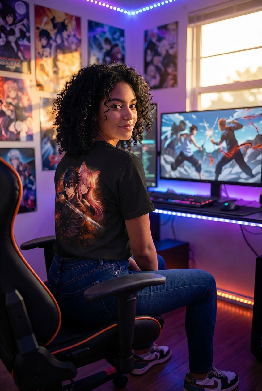 Anime T-Shirt Women – HeyInterests