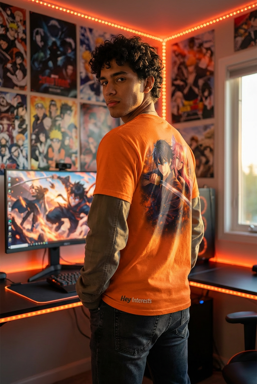 Anime T-Shirt Men – HeyInterests
