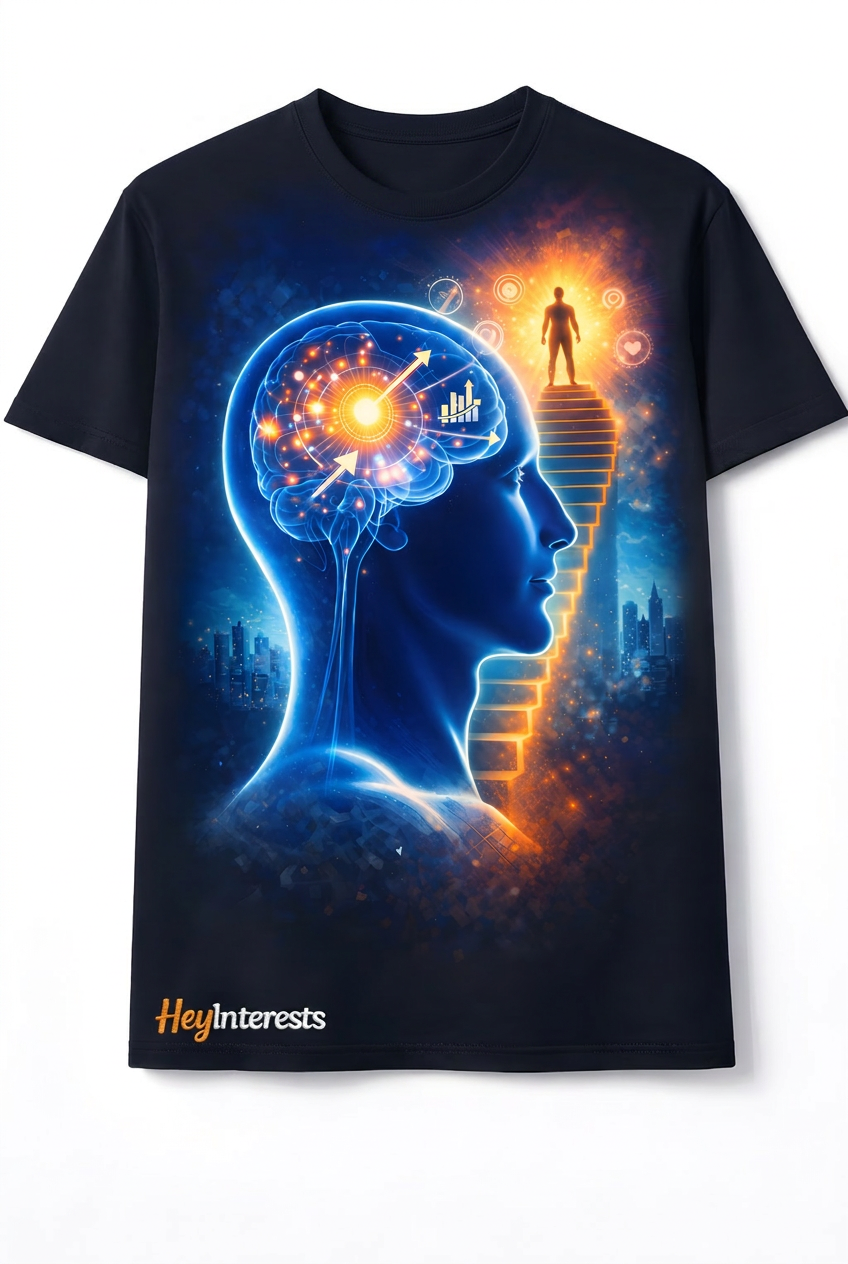 Personal Growth T-Shirt Men – HeyInterests