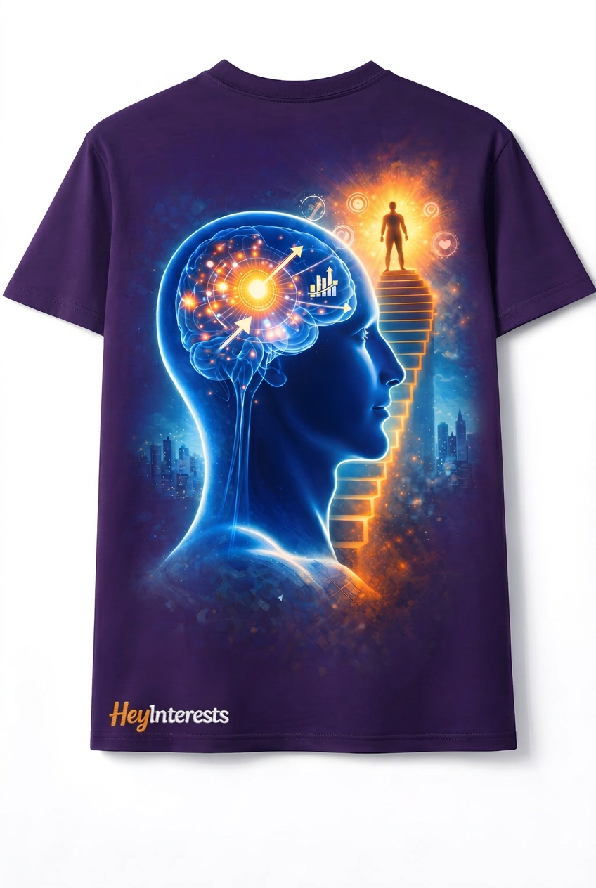 Personal Growth T-Shirt Men – HeyInterests