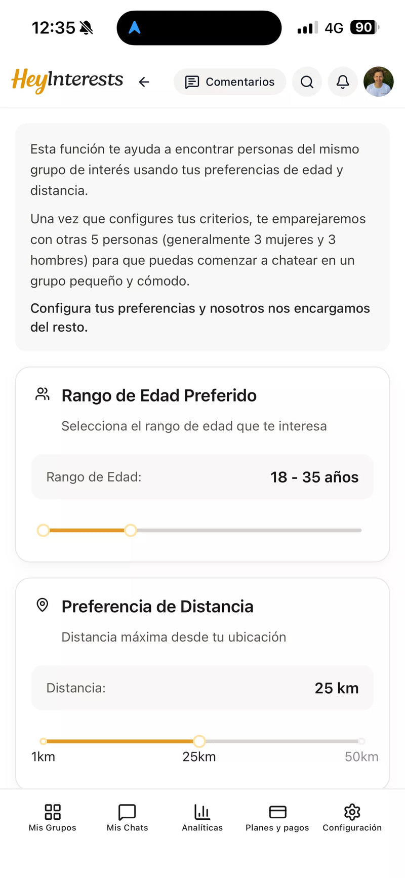 App screenshot