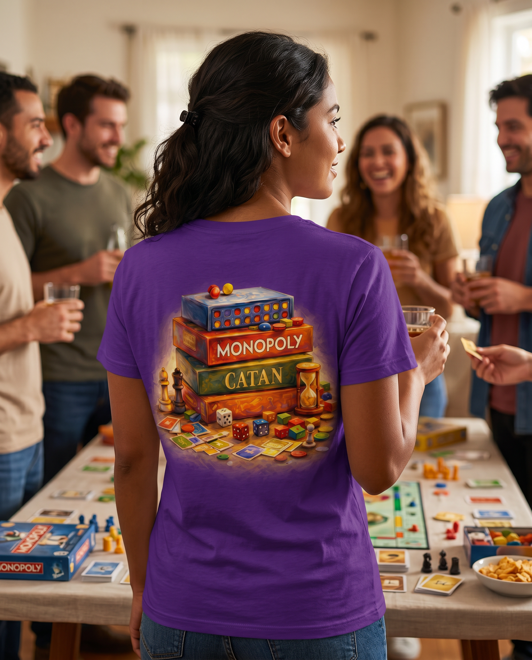 Board Games T-Shirt Women – HeyInterests