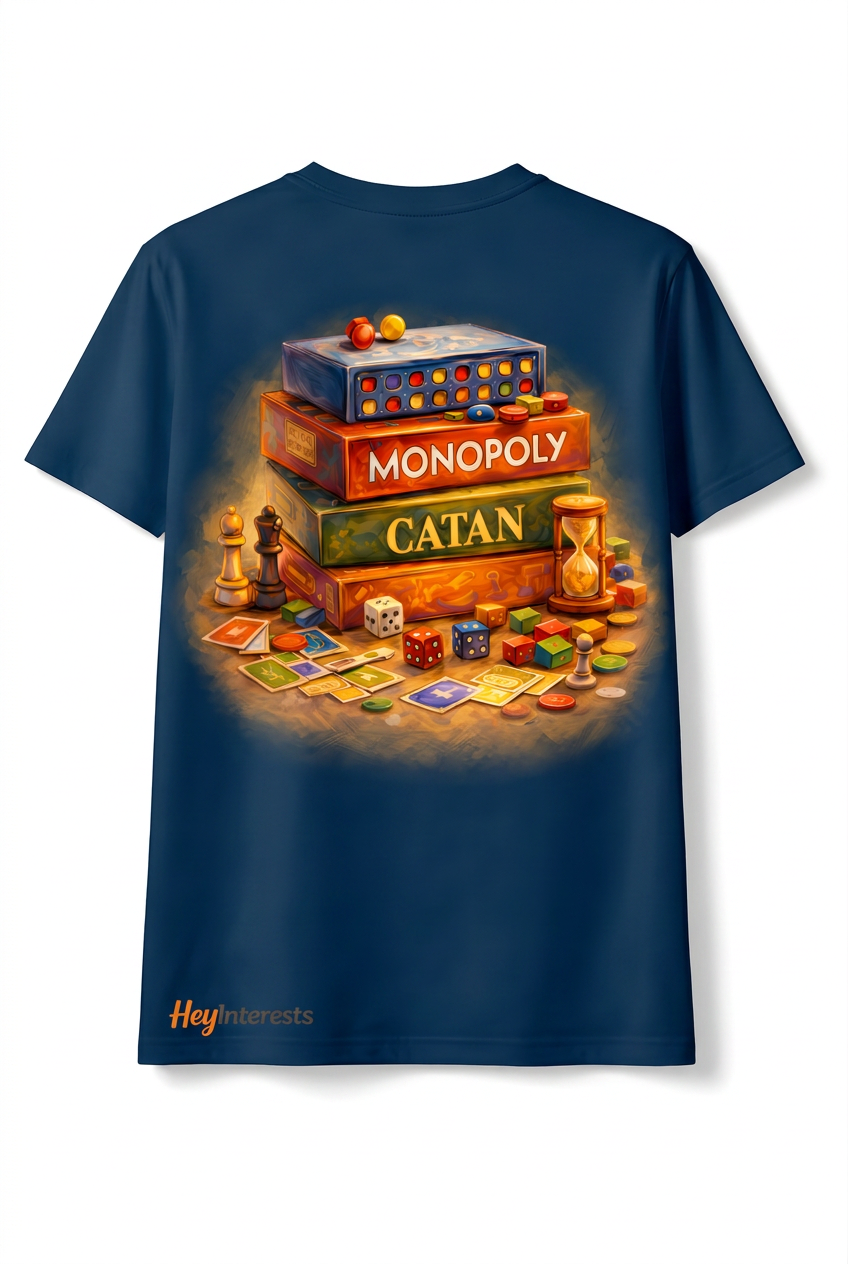 Board Games T-Shirt Women – HeyInterests