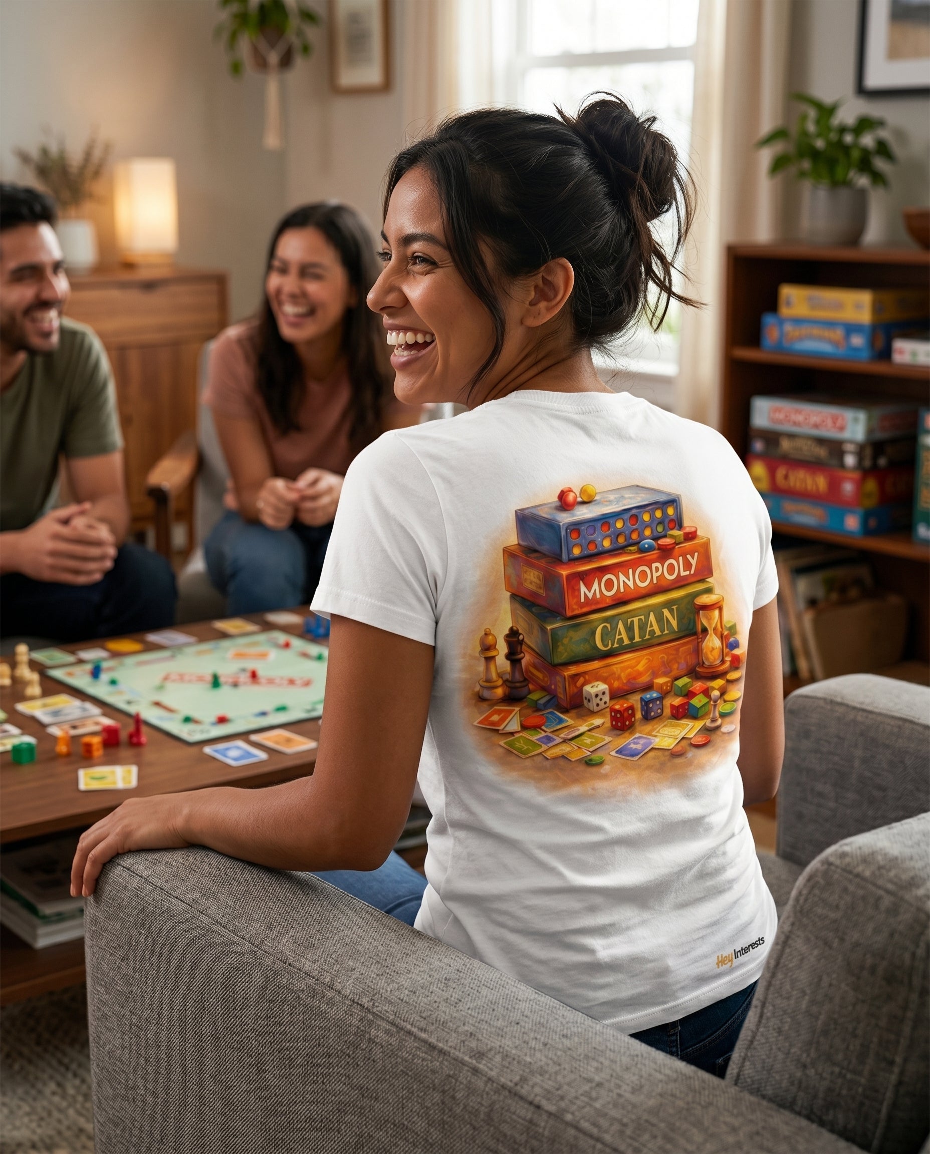 Board Games T-Shirt Women – HeyInterests