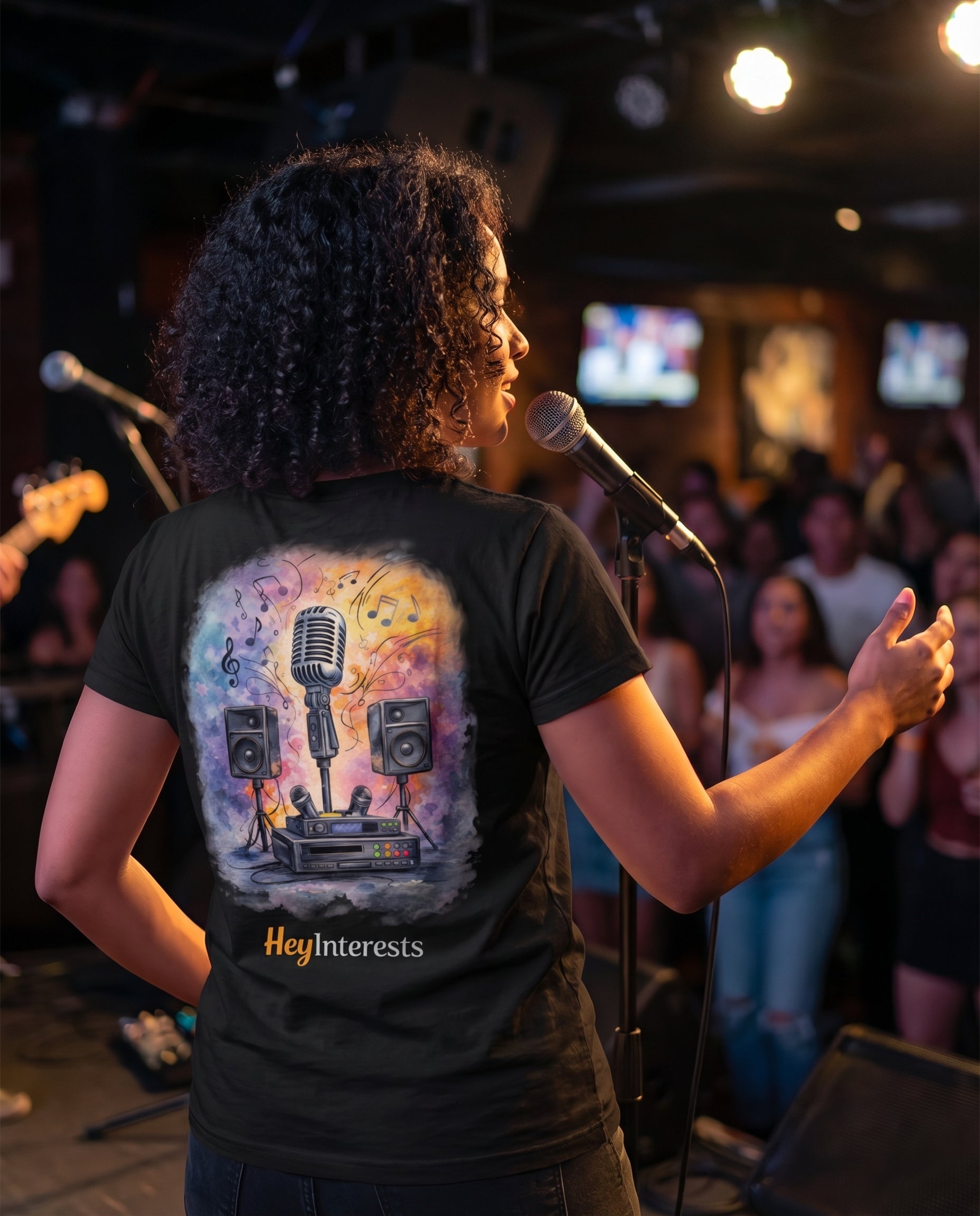 Karaoke T-Shirt Women – HeyInterests