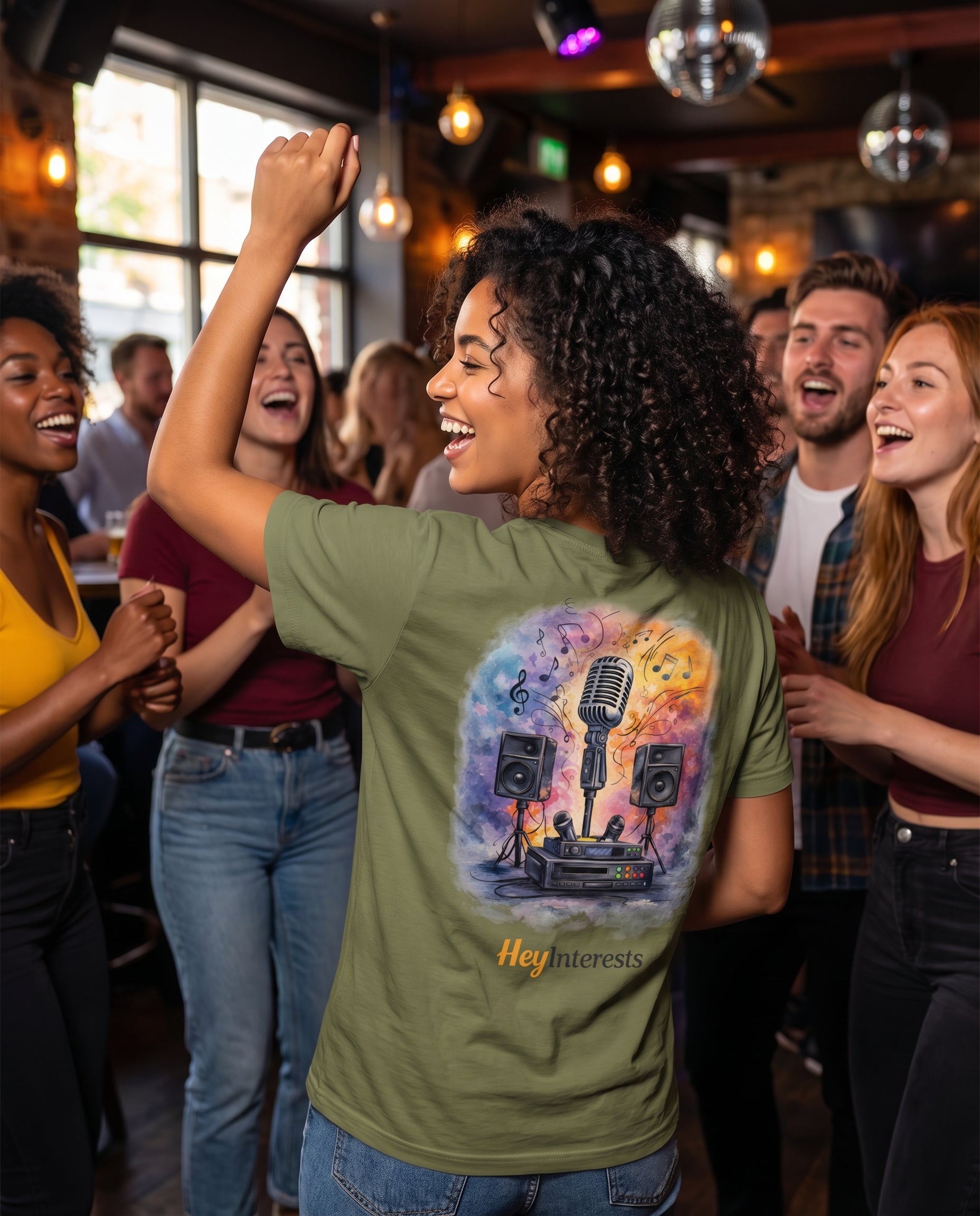 Karaoke T-Shirt Women – HeyInterests