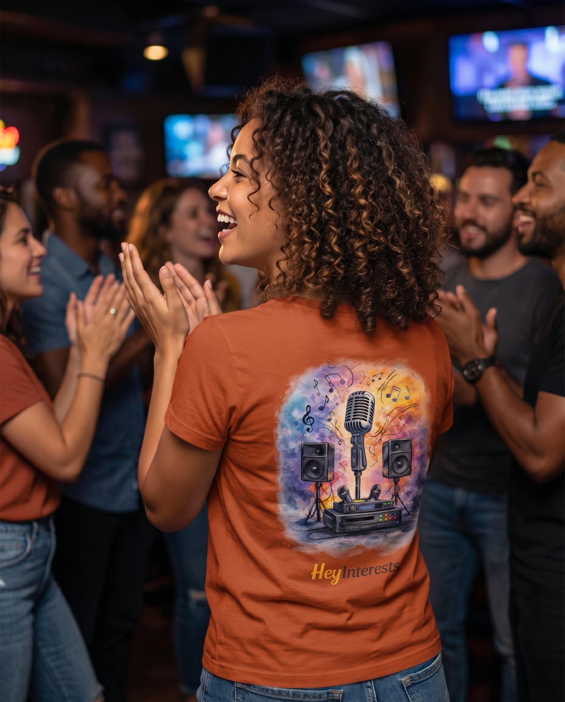 Karaoke T-Shirt Women – HeyInterests