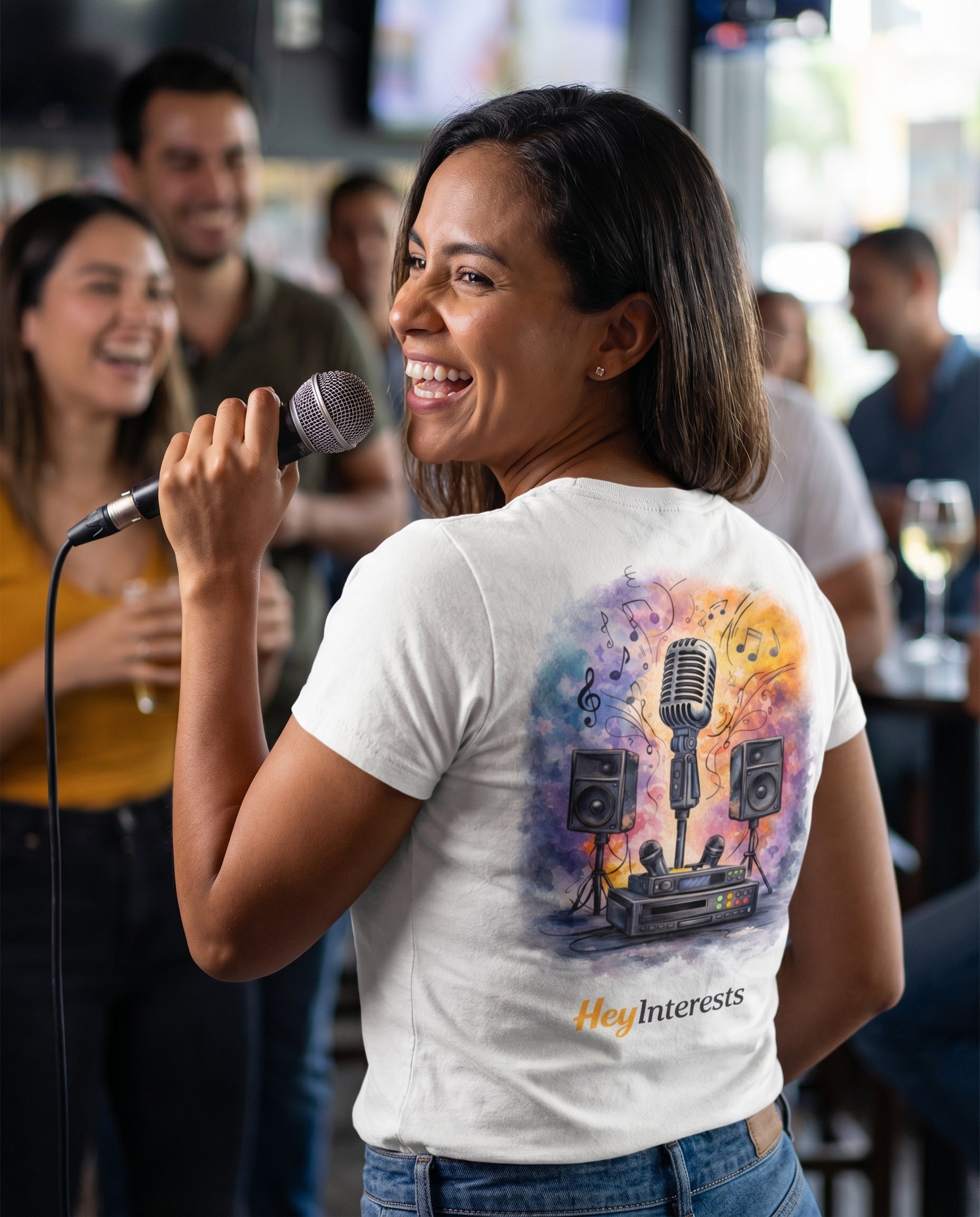 Karaoke T-Shirt Women – HeyInterests