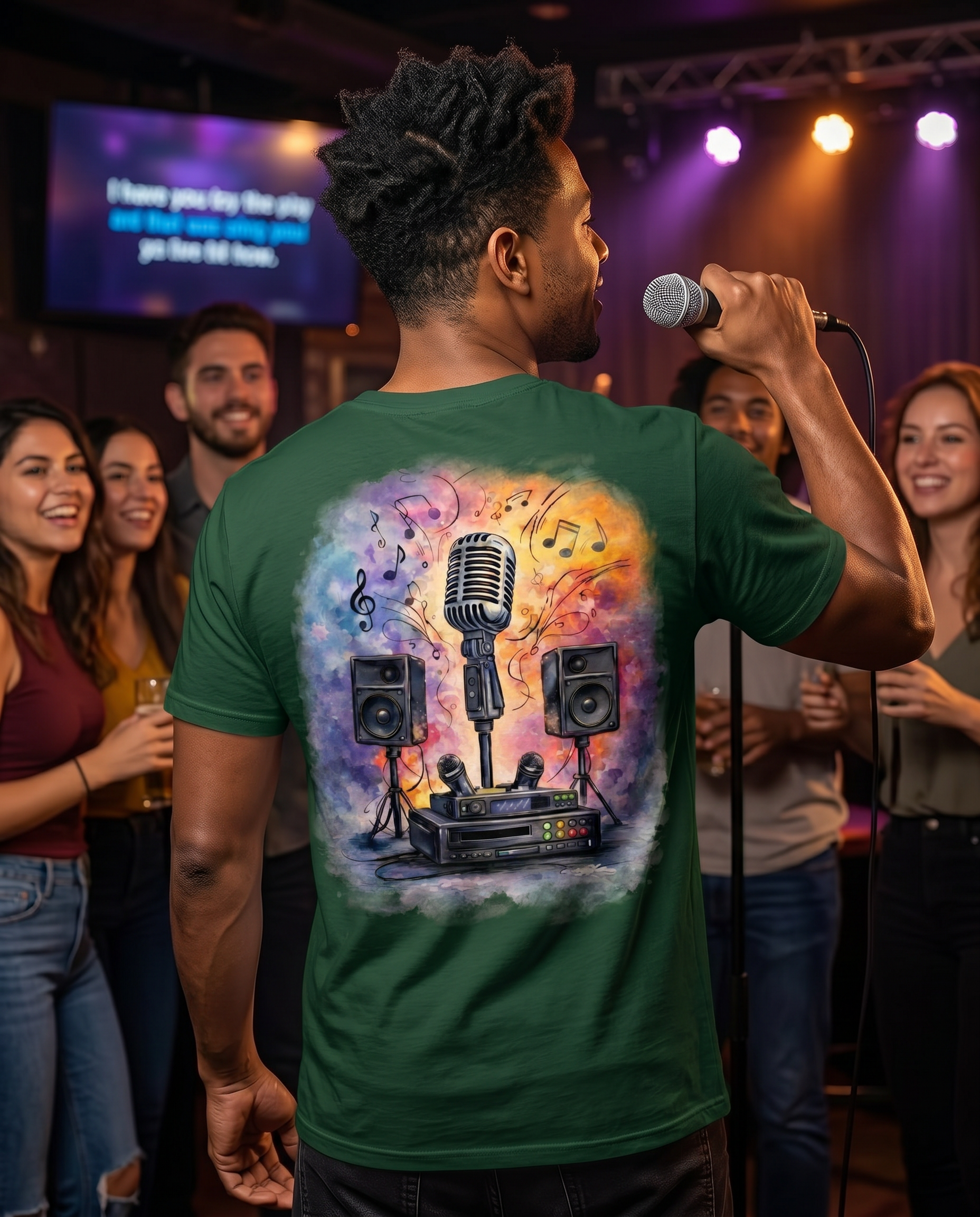 Karaoke T-Shirt Men – HeyInterests