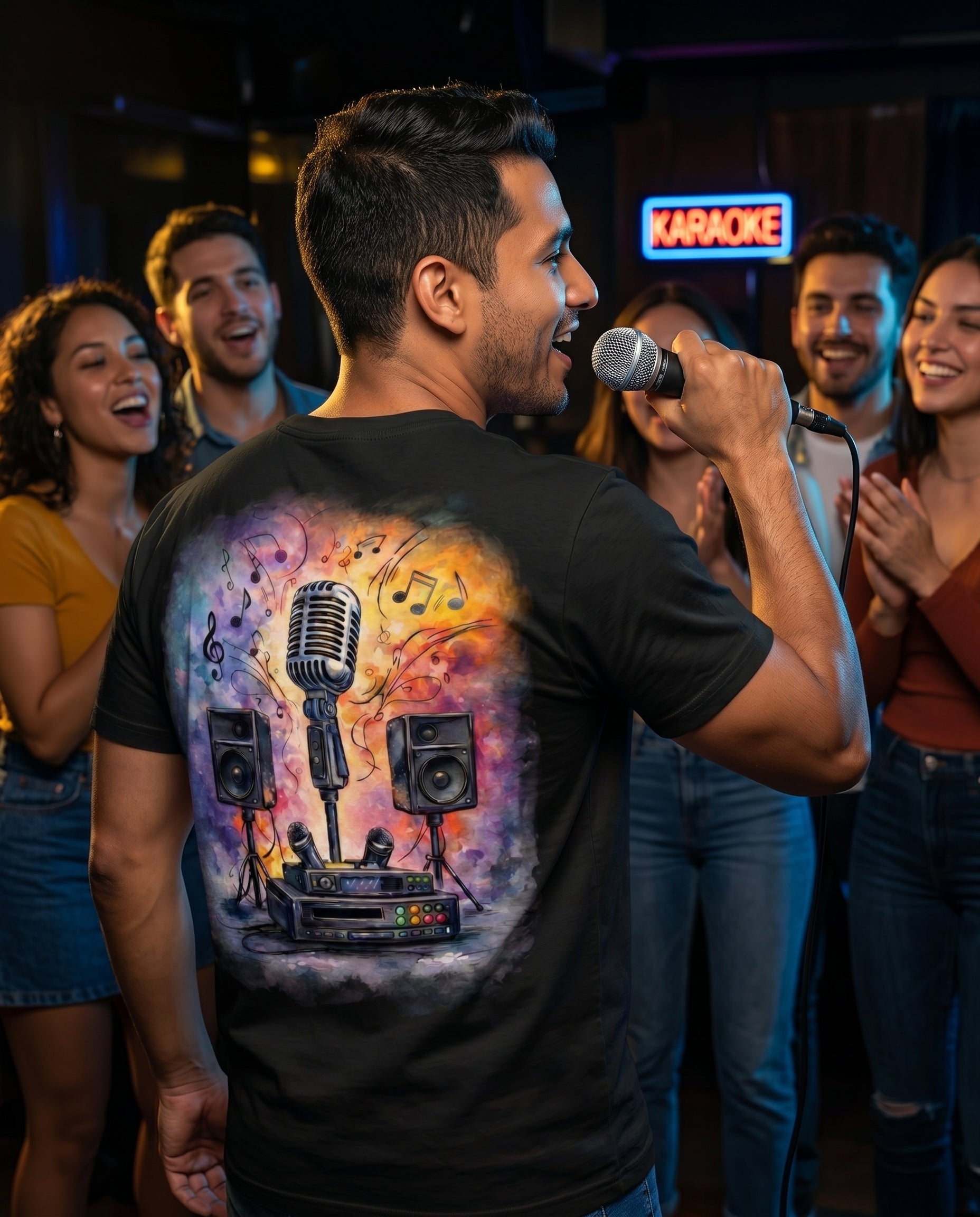 Karaoke T-Shirt Men – HeyInterests
