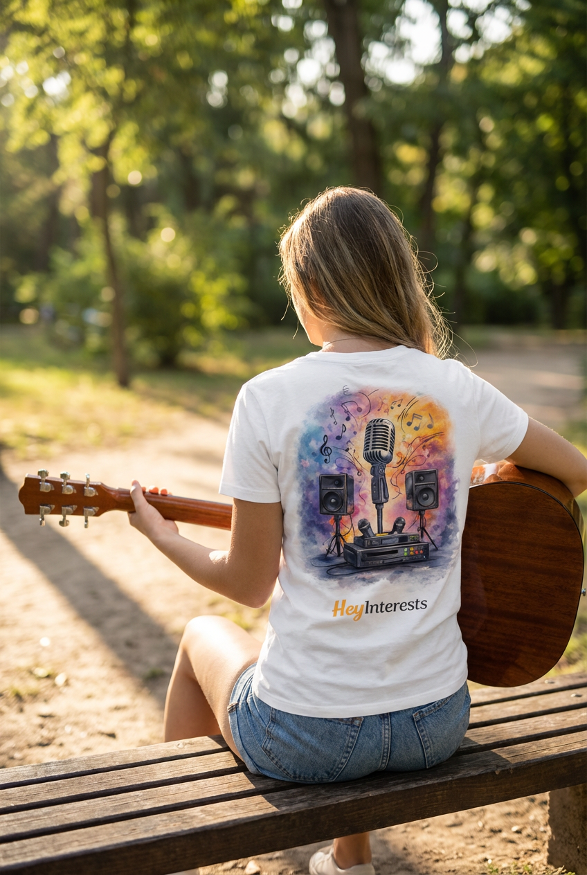 Karaoke T-Shirt Women – HeyInterests