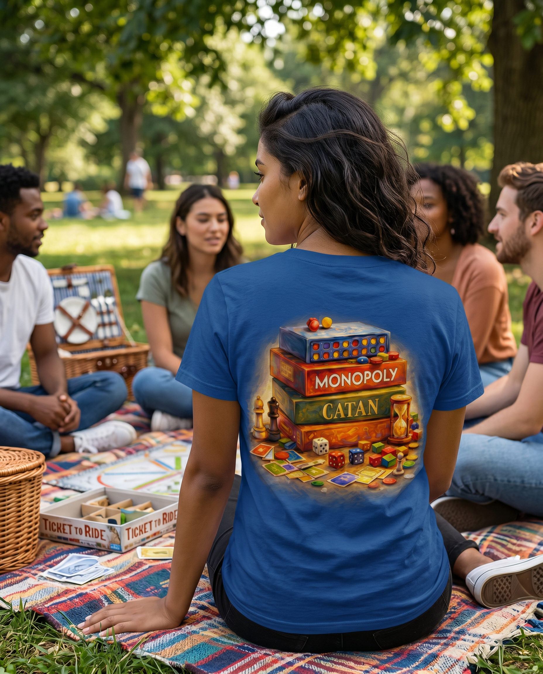 Board Games T-Shirt Women – HeyInterests