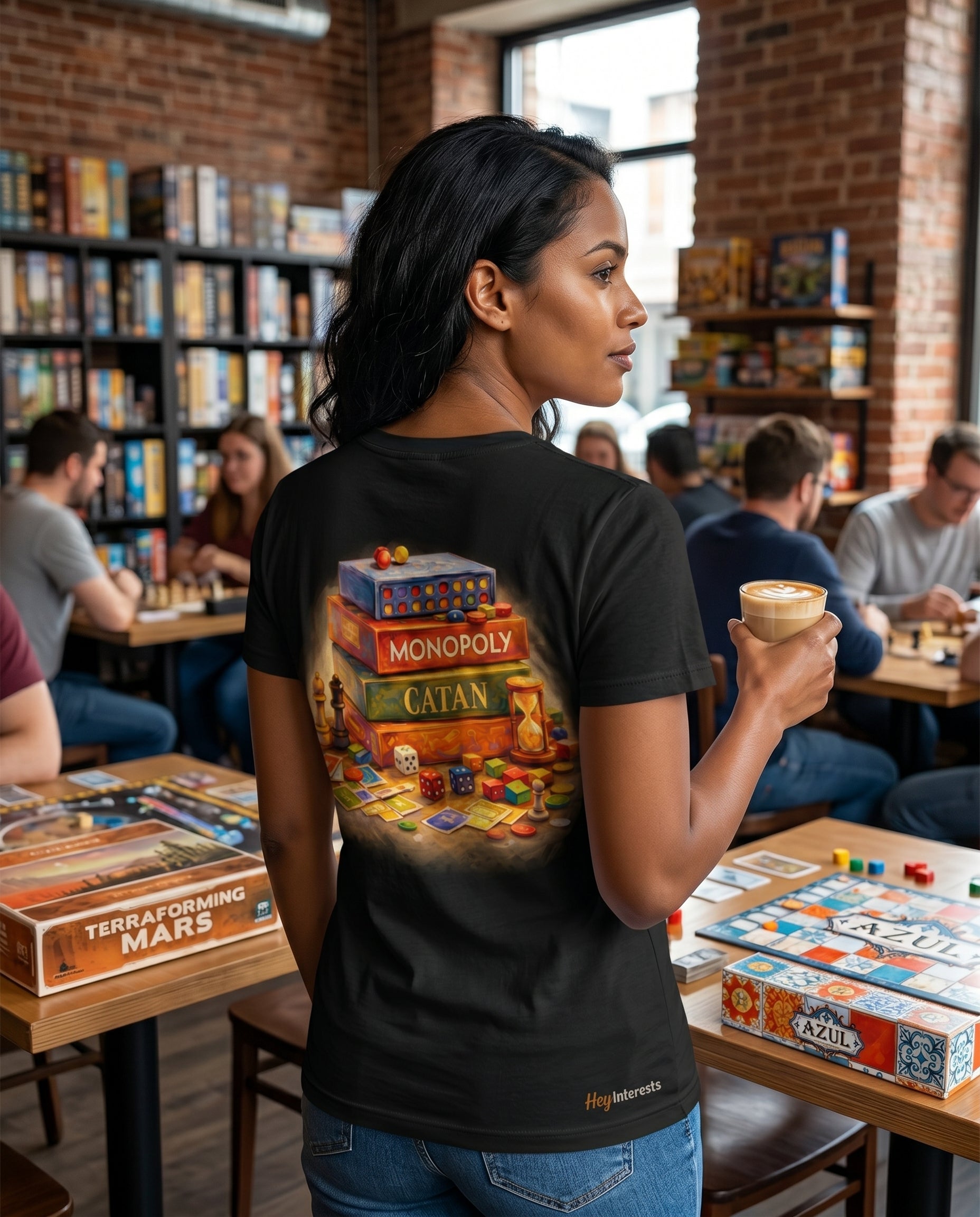 Board Games T-Shirt Women – HeyInterests