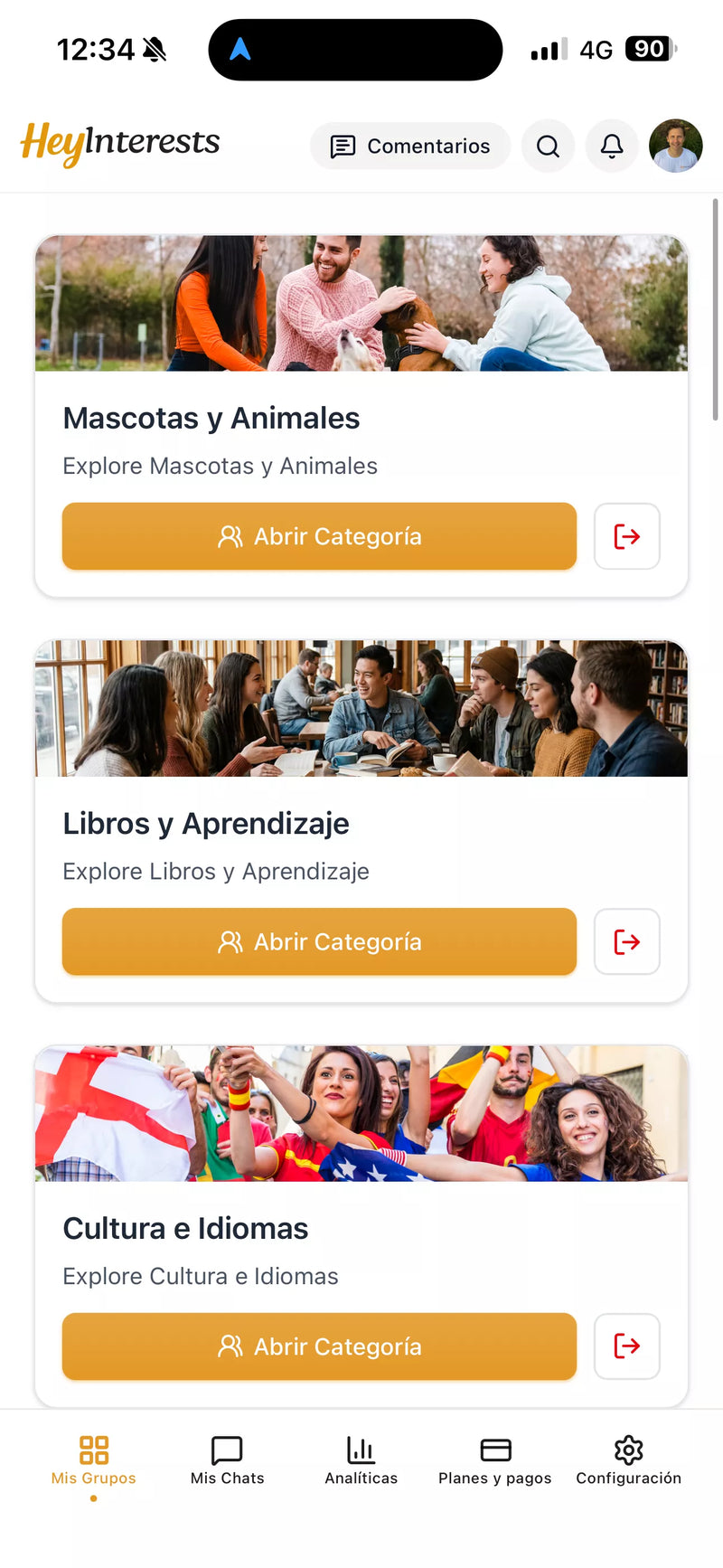 App screenshot