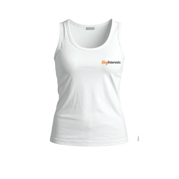 Camiseta sin mangas premium personalizable para mujer - HeyInterests
