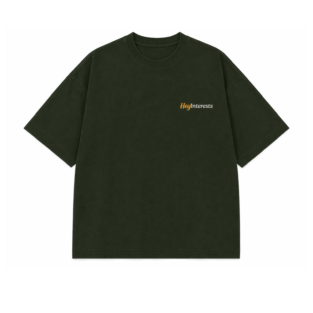 Customizable Oversize T-Shirt Unisex – HeyInterests