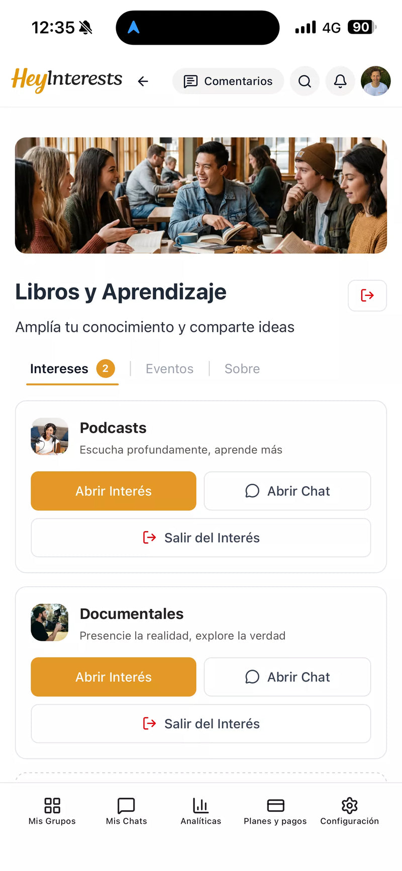 App screenshot